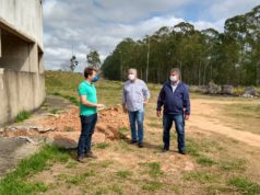 Obra do Hospital Regional de Conselheiro Lafaiete recebe visita do governo municipal