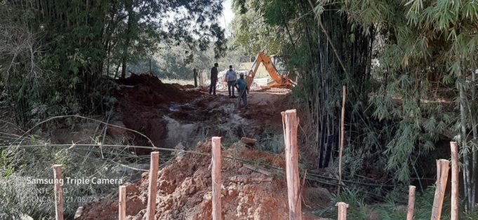 Administração Municipal inicia obras em São Gonçalo