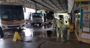 Limpeza e desinfecção de locais públicos como forma de prevenção a disseminação do Coronavírus