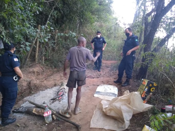 Guarda Municipal resgata cidadão em situação de vulnerabilidade social