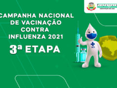 Terceira Etapa da Campanha Nacional de Vacinação Contra Influenza 2021