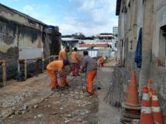 Em Lafaiete diversas obras de infraestrutura continuam em andamento
