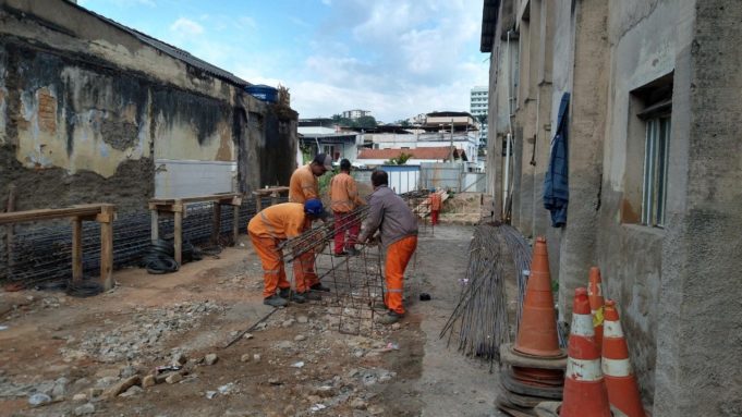 Em Lafaiete diversas obras de infraestrutura continuam em andamento