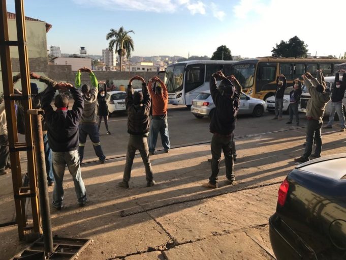 Secretarias de Administração e Saúde promovem ação pelo Dia do Motorista