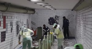 Prefeitura realiza limpeza e desinfecção de locais públicos como forma de prevenção a disseminação do Coronavírus