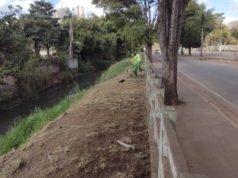 Serviços de capina e limpeza são realizados diariamente no munícipio
