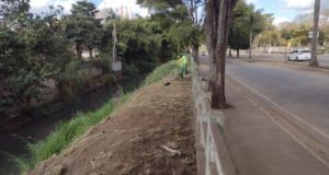 Serviços de capina e limpeza são realizados diariamente no munícipio