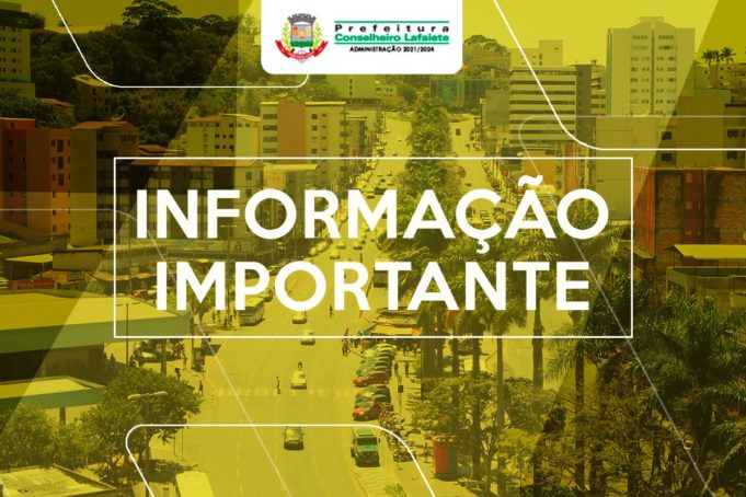 LAFAIETE PERMANECE NA ONDA AMARELA E MANTÉM RESTRIÇÕES