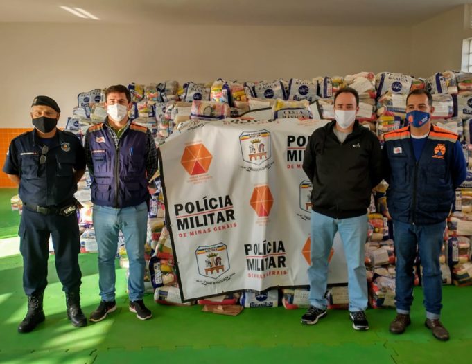 Defesa Social realiza ação social em parceira com a Coordenadoria Estadual de Defesa Civil