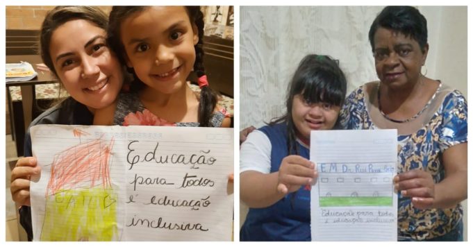 Mães de alunos do CAIC Ressaltam importância da Educação Inclusiva