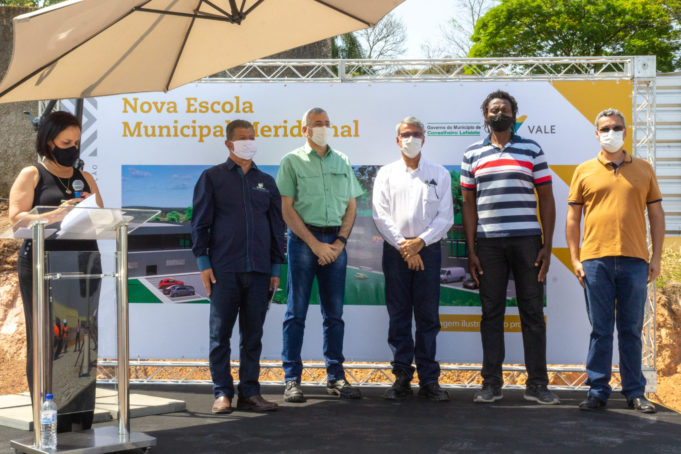 Prefeitura e Vale realizam lançamento da obra da Escola Meridional