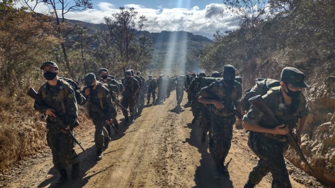 Atiradores do Tiro de Guerra de Conselheiro Lafaiete participam de atividades junto ao 11º Batalhão de Infantaria de Montanha