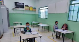 Primeira Semana de retorno as aulas na rede municipal