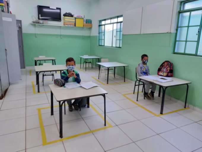 Primeira Semana de retorno as aulas na rede municipal