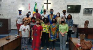 Administração municipal apoia projeto que amplia espaço de valorização da consciência negra Representantes do Movimento