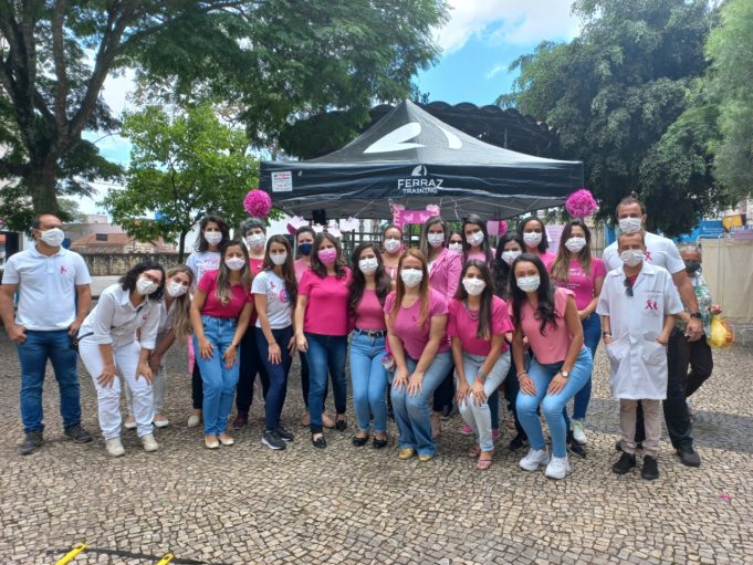 A importância do cuidado foi tema das ações no Outubro Rosa