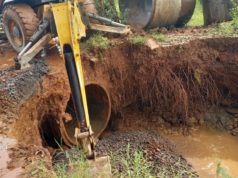 Com a estiagem prefeitura inicia serviços de manutenção e reparos em vias e estradas rurais