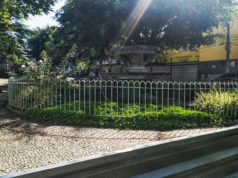 Iniciada Obra de Restauração da Fonte Luminosa