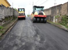 Prefeitura executa serviços de pavimentação e melhorias de vias por toda a cidade