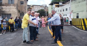 Prefeitura de Lafaiete entrega mais uma obra à população, nova ponte e abertura de via no Bairro São Sebastião