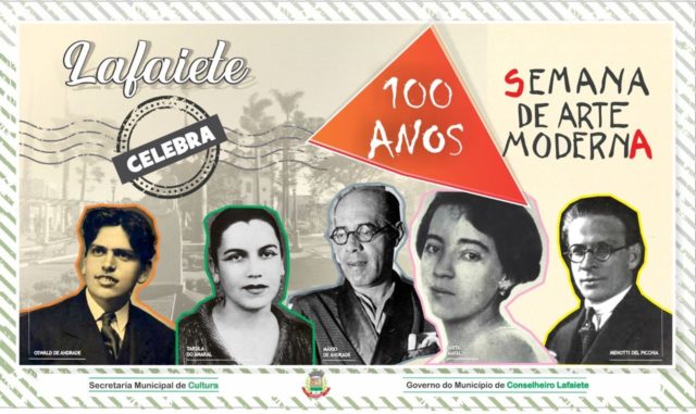 A CIDADE CELEBRA O CENTENÁRIO DA SEMANA DE ARTE MODERNA NA SEMANA DA BIBLIOTECA