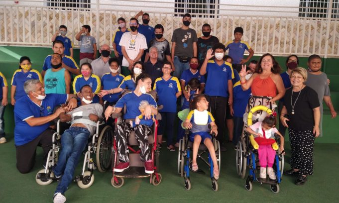 APAE recebe visita do Prefeito e Presidente da Câmara Municipal