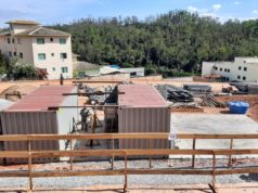 Secretário de Educação e Diretora da Escola Meridional visitam obras da nova escola