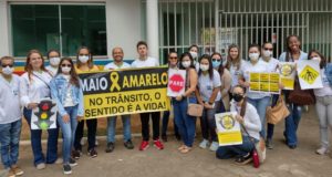 EMMAP realiza ação do Maio Amarelo, mês da segurança no trânsito