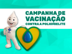 Campanha Nacional de Vacinação contra a Poliomielite termina nesta sexta-feira, 30.