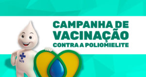 Campanha Nacional de Vacinação contra a Poliomielite termina nesta sexta-feira, 30.