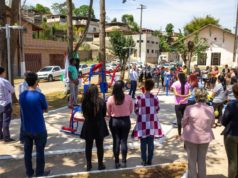 Prefeitura inaugura academia ao ar livre e revitalização de mais uma praça