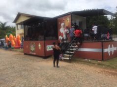 Lafaiete recebe a Carreta de Natal