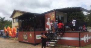 Lafaiete recebe a Carreta de Natal