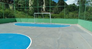 Bairro JK recebe reforma da quadra esportiva