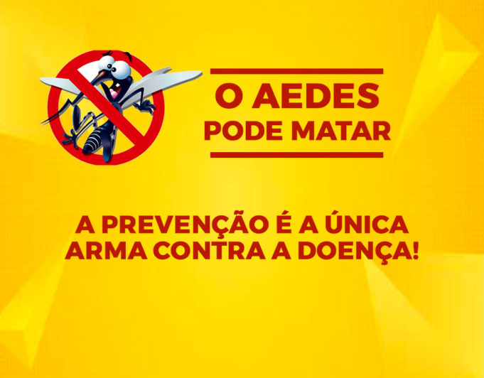 Prevenção e combate ao Aedes aegypti. Proteja você e e sua família!