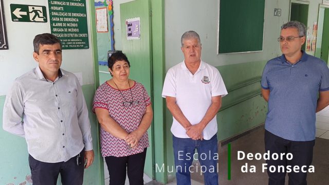Prefeitura atende pedido de pais e inicia reforma da Escola Marechal Deodoro da Fonseca