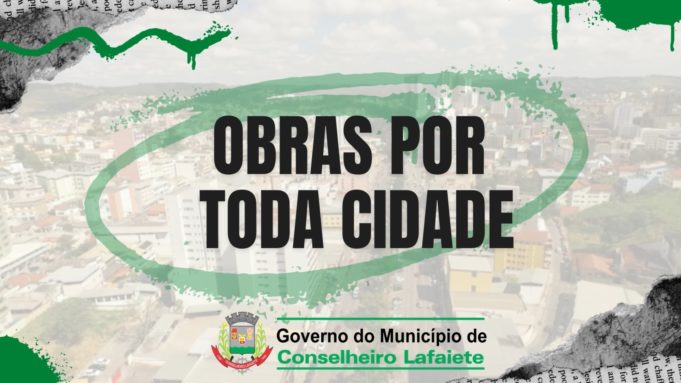 Prefeitura realiza obras por toda cidade