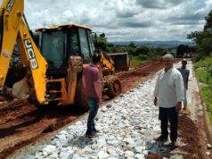 Prefeitura de Lafaiete executa obras de pavimentação em vários bairros da cidade