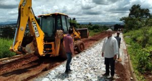 Prefeitura de Lafaiete executa obras de pavimentação em vários bairros da cidade