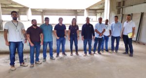 Prefeitura de Lafaiete participa de reunião com DER-MG e SENGEL Engenharia sobre a retomada das obras do Hospital Regional