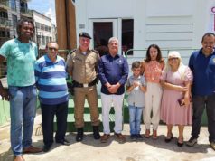 Prefeitura inaugura base policial sobre a passagem subterrânea