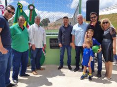 Prefeitura inaugura quadra no bairro São José