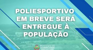 Poliesportivo em breve será entregue à população