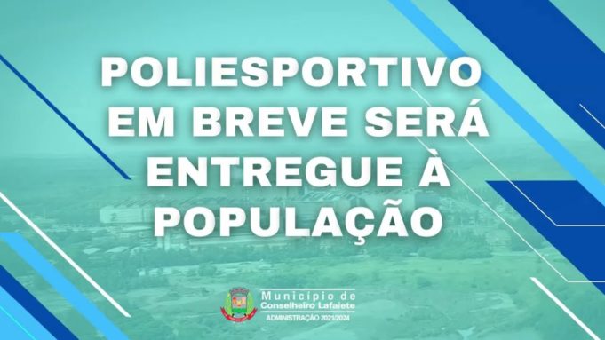 Poliesportivo em breve será entregue à população
