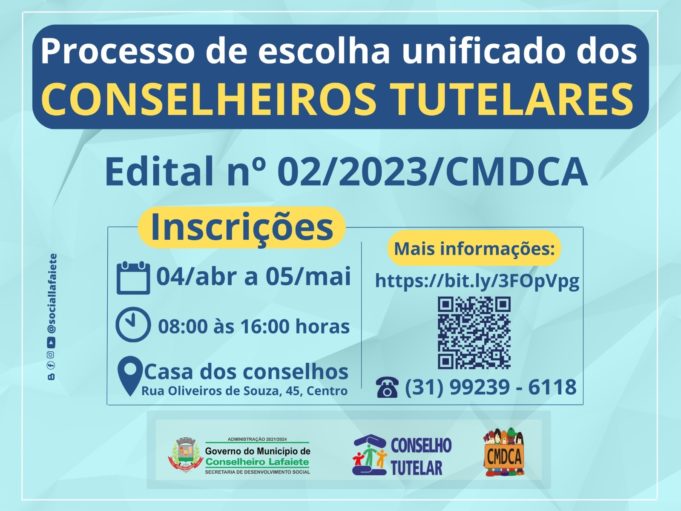 Processo de Escolha Unificado dos conselheiros tutelares