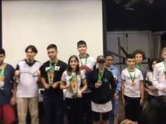 Fase Municipal do JEMG na modalidade de Xadrez é um sucesso com participação de 11 escolas e 50 alunos.