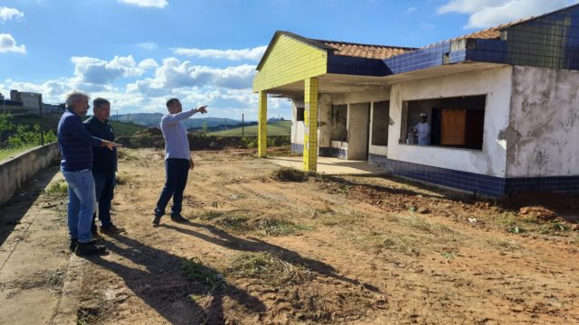 Prefeitura retoma obra da Creche Bela Vista com previsão de entrega para 2023