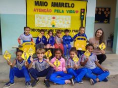 Escolas promovem ações educativas de conscientização sobre o Maio Amarelo