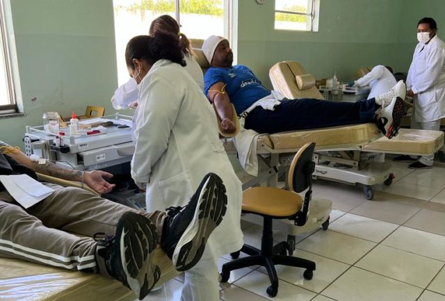 Posto Avançado de Coleta de Sangue celebra Dia do Doador com café da manhã especial