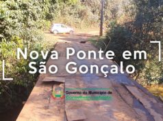 Prefeitura de Conselheiro Lafaiete anuncia o início da construção de mais uma ponte na localidade de São Gonçalo.